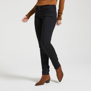 Slim jeans, Alexa FREEMAN T. PORTER. Denim materiaal. Maten XS. Zwart kleur
