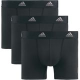 Set van 3 boxershorts Active Micro Flex adidas Performance. Katoen materiaal. Maten L. Zwart kleur