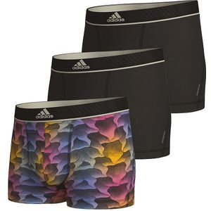 Set van 3 boxershorts Active Micro Flex adidas Performance. Polyester materiaal. Maten XXL. Zwart kleur