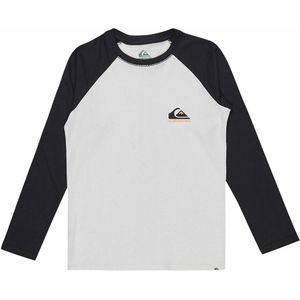 T-shirt met lange mouwen QUIKSILVER. Katoen materiaal. Maten 10 jaar - 138 cm. Wit kleur