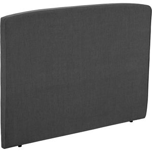 Deco hoofdbord, Galbe EPEDA. Stof materiaal. Maten 200 cm. Grijs kleur