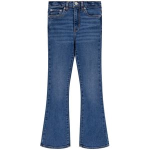 Flare jeans coupe 726 LEVI'S KIDS. Katoen materiaal. Maten 8 jaar - 126 cm. Blauw kleur