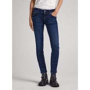 Slim jeans New Brooke PEPE JEANS. Denim materiaal. Maten Maat 24 US - Lengte 32. Blauw kleur