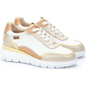 Sneakers in leer Rueda PIKOLINOS. Leer materiaal. Maten 38. Wit kleur