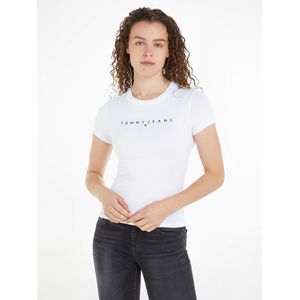 T-shirt met korte mouwen TOMMY JEANS. Katoen materiaal. Maten L. Wit kleur