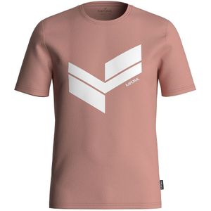 T-shirt met ronde hals Bryzo KAPORAL. Katoen materiaal. Maten XXL. Roze kleur