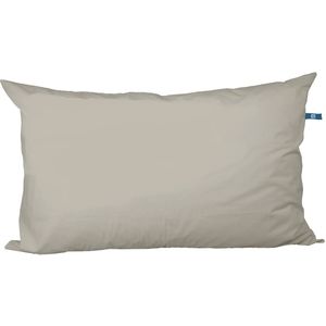 Synthetisch hoofdkussen, medium, Big pillow LA REDOUTE INTERIEURS.  materiaal. Maten 65 x 100 cm. Beige kleur