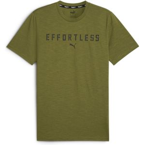 T-shirt met korte mouwen voor training PUMA. Polyester materiaal. Maten XL. Groen kleur