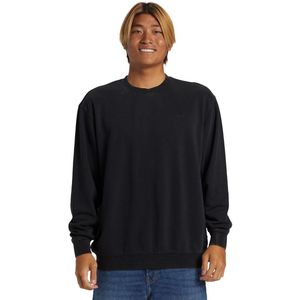 Sweater met ronde hals QUIKSILVER. Katoen materiaal. Maten L. Zwart kleur