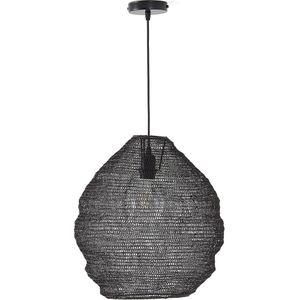 Hanglamp in ijzergaas Ø40 cm, Mita LA REDOUTE INTERIEURS. Metaal materiaal. Maten één maat. Zwart kleur