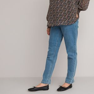 Mom jeans voor zwangerschap LA REDOUTE COLLECTIONS. Denim materiaal. Maten 44 FR - 42 EU. Blauw kleur