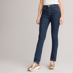 Rechte regular jeans ANNE WEYBURN. Denim materiaal. Maten 36 FR - 34 EU. Blauw kleur