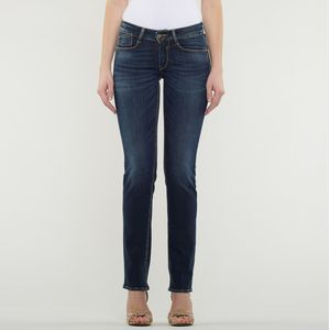 Rechte regular jeans LE TEMPS DES CERISES. Denim materiaal. Maten 30 US - 38 EU. Blauw kleur