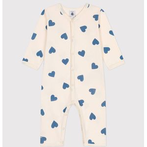 Pyjama in katoen zonder voeten PETIT BATEAU. Katoen materiaal. Maten 6 mnd - 67 cm. Violet kleur