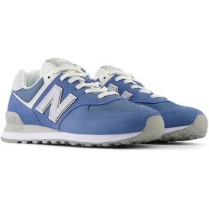 Sneakers U574 NEW BALANCE. Leer materiaal. Maten 44. Blauw kleur