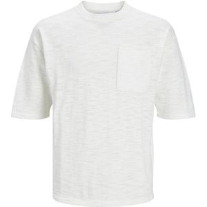 T-shirt met borstzak JACK & JONES. Katoen materiaal. Maten L. Wit kleur