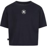 Converse Kids Chuck Patch Boxy T-shirt Met Korte Mouwen Zwart 8-Years