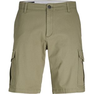 Cargo short JACK & JONES JUNIOR. Katoen materiaal. Maten 15 jaar - 168 cm. Groen kleur