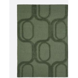 Tapijt 100% wol, Massimo LA REDOUTE INTERIEURS. Wol materiaal. Maten 200 x 290 cm. Groen kleur