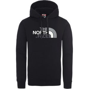 Hoodie met opstaande kraag THE NORTH FACE. Katoen materiaal. Maten L. Zwart kleur