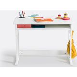 Bureau schrijftafel + schoolbank, Toudou