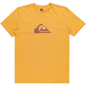 T-shirt met korte mouwen en gecentreerd logo QUIKSILVER. Katoen materiaal. Maten XL. Geel kleur