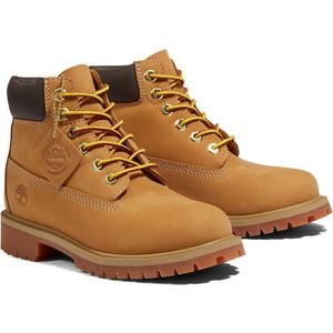 Boots in leer 6 In Premium waterproof TIMBERLAND. Nubuck materiaal. Maten 32. Beige kleur