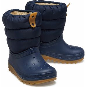 Sneeuwlaarzen Classic Neo Puff K CROCS. Polyester materiaal. Maten 36/37. Blauw kleur