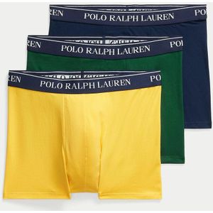 Set van 3 boxershorts POLO RALPH LAUREN. Katoen materiaal. Maten S. Geel kleur