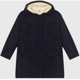 Parka voor dames PETIT BATEAU. Polyester materiaal. Maten M. Blauw kleur