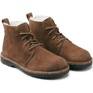 Gevoerde bottines in leer Uppsala Cukka BIRKENSTOCK. Leer materiaal. Maten 40. Kastanje kleur