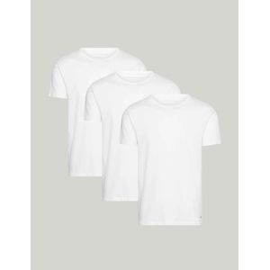 Set van 3 T-shirts met ronde hals TOMMY HILFIGER. Katoen materiaal. Maten L. Wit kleur