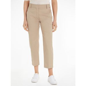 Rechte chino broek TOMMY HILFIGER. Katoen materiaal. Maten 40 FR - 38 EU. Beige kleur