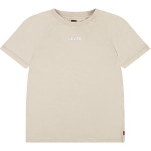T-shirt met korte mouwen LEVI'S KIDS. Katoen materiaal. Maten 5 jaar - 108 cm. Beige kleur