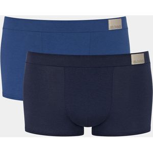 Set van 2 boxershorts Go natural in bio katoen SLOGGI. Katoen materiaal. Maten L. Zwart kleur