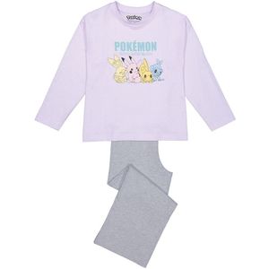 Pyjama Pokémon, met wijd uitlopende broek POKEMON. Katoen materiaal. Maten S. Roze kleur