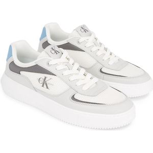 Sneakers Retro Tennis CALVIN KLEIN JEANS. Polyurethaan materiaal. Maten 43. Wit kleur