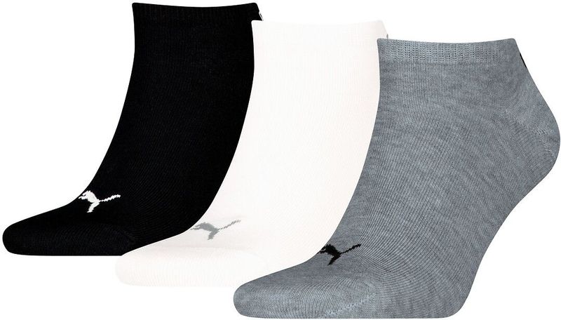 Set van 3 paar sokken PUMA. Katoen materiaal. Maten 35/38. Grijs kleur