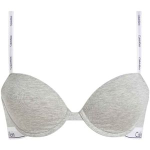 BH Modern Cotton CALVIN KLEIN UNDERWEAR. Bio katoen materiaal. Maten 95C FR - 80C EU. Grijs kleur