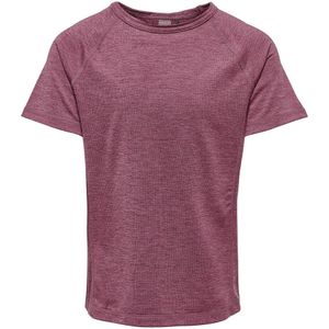 Sport T-shirt met korte mouwen ONLY PLAY. Katoen materiaal. Maten 9/10 jaar - 132/138 cm. Violet kleur