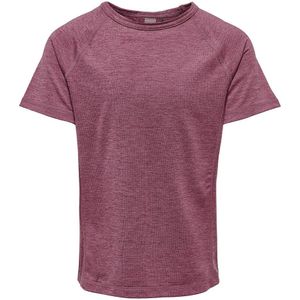 Sport T-shirt met korte mouwen ONLY PLAY. Katoen materiaal. Maten 11/12 jaar - 144/150 cm. Violet kleur