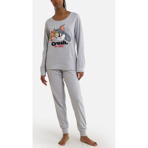 Pyjama met lange mouwen, Tom & Jerry TOM&JERRY. Katoen materiaal. Maten XL. Grijs kleur