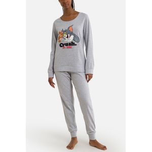 Pyjama met lange mouwen, Tom & Jerry TOM&JERRY. Katoen materiaal. Maten S. Grijs kleur