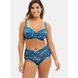 BH met beugels Arum Mosaic SANS COMPLEXE. Kant materiaal. Maten 105E FR - 90E EU. Blauw kleur