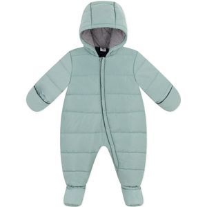 Combi pilotenpakje PETIT BATEAU. Polyester materiaal. Maten 18 mnd - 81 cm. Groen kleur