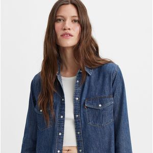 Hemd Essential Western LEVI'S. Denim materiaal. Maten M. Blauw kleur