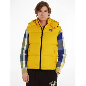 Bodywarmer met kap Alaska TOMMY JEANS. Polyester materiaal. Maten S. Geel kleur