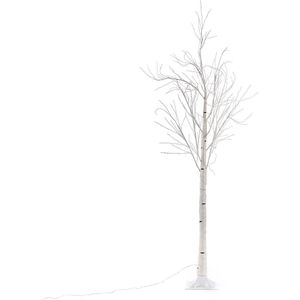 Lumineuze kerstboom H220 cm, Djeva LA REDOUTE INTERIEURS. Plastic materiaal. Maten één maat. Wit kleur
