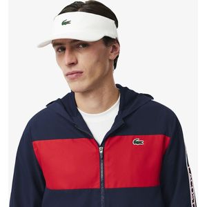 Lacoste - Sportjasje - Blauw/Rood - Polyester