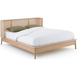 Bed in rotan met lattenbodem, Laora